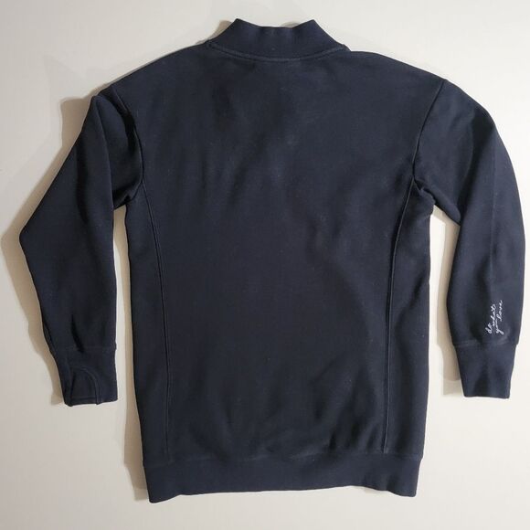 Athleta Girls Black Retroactive Half-Zip Pullover Sweatshirt Top - Picture 15 of 16